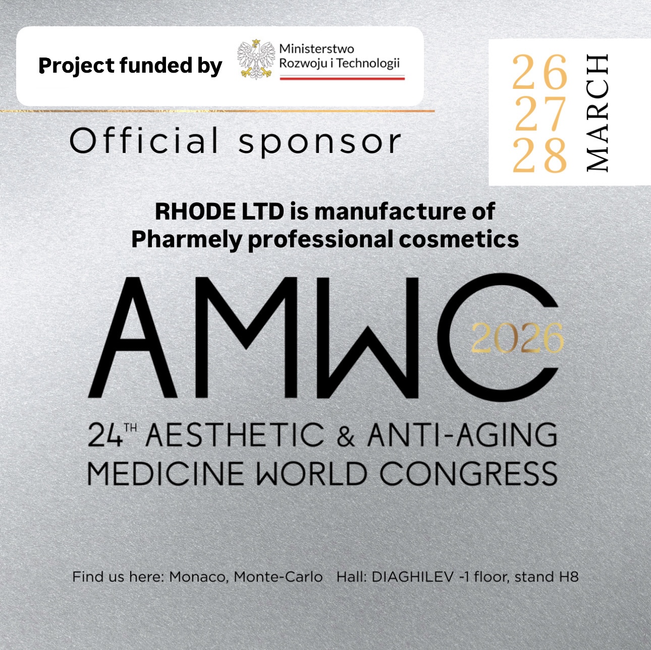 Pharmely at AMWC 2026 in Monaco